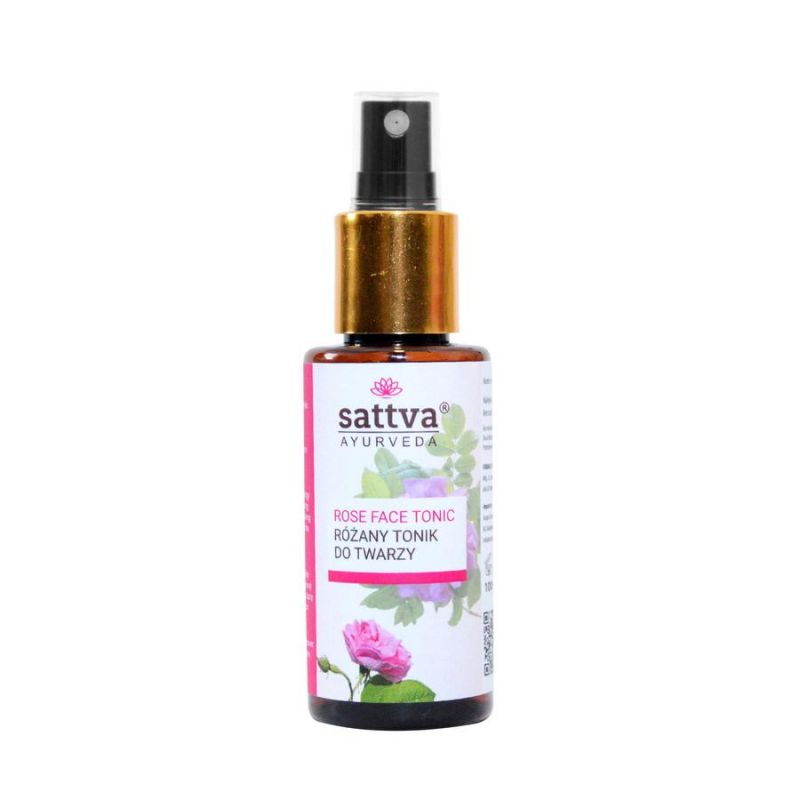 Rózsavizes arctonik 100 ml - Sattva Ayurveda