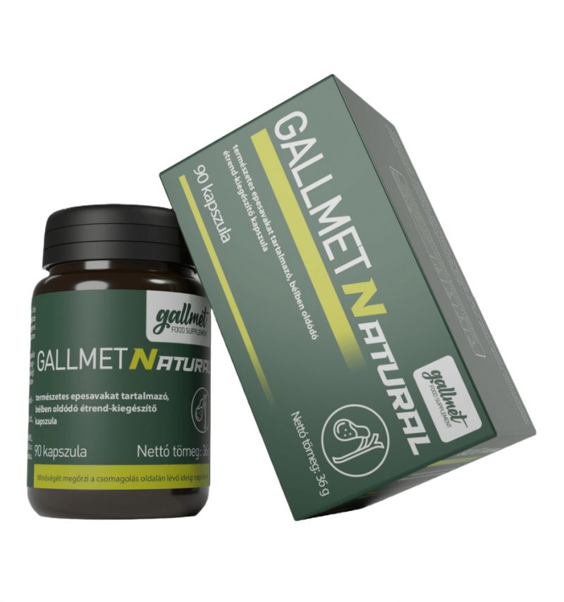 Gallmet Natural epesav kapszula 90 db