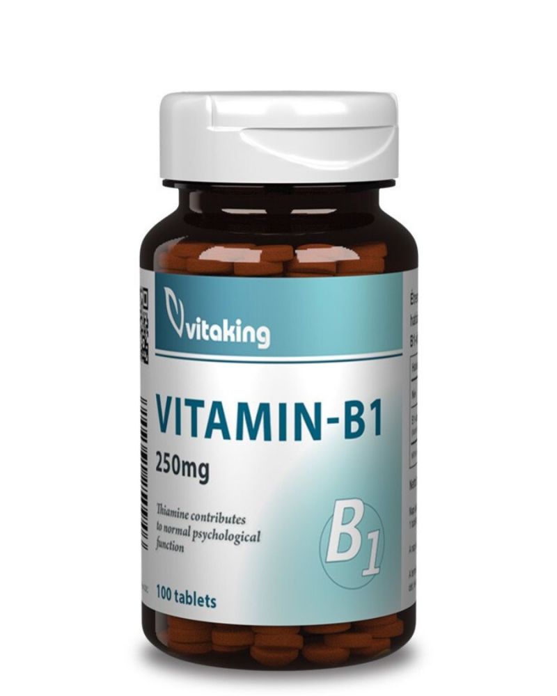 Vitaking B1-vitamin 250 mg 100 db