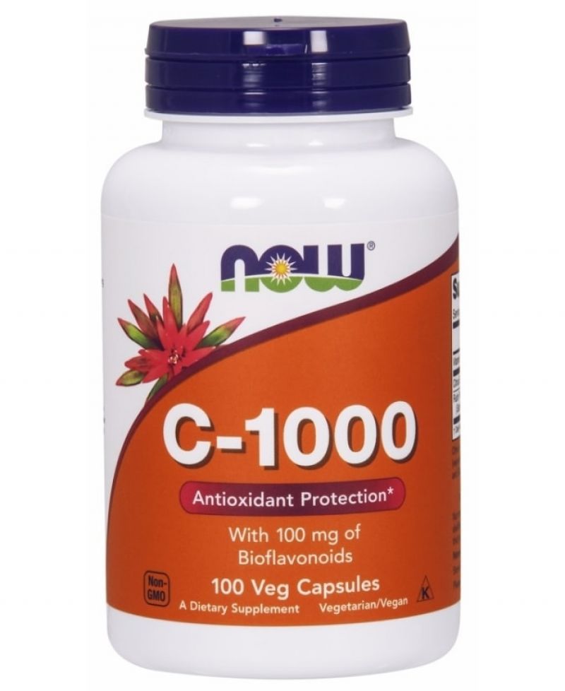 Now Vitamin C-1000 kapszula+Bioflavonoid 100 db