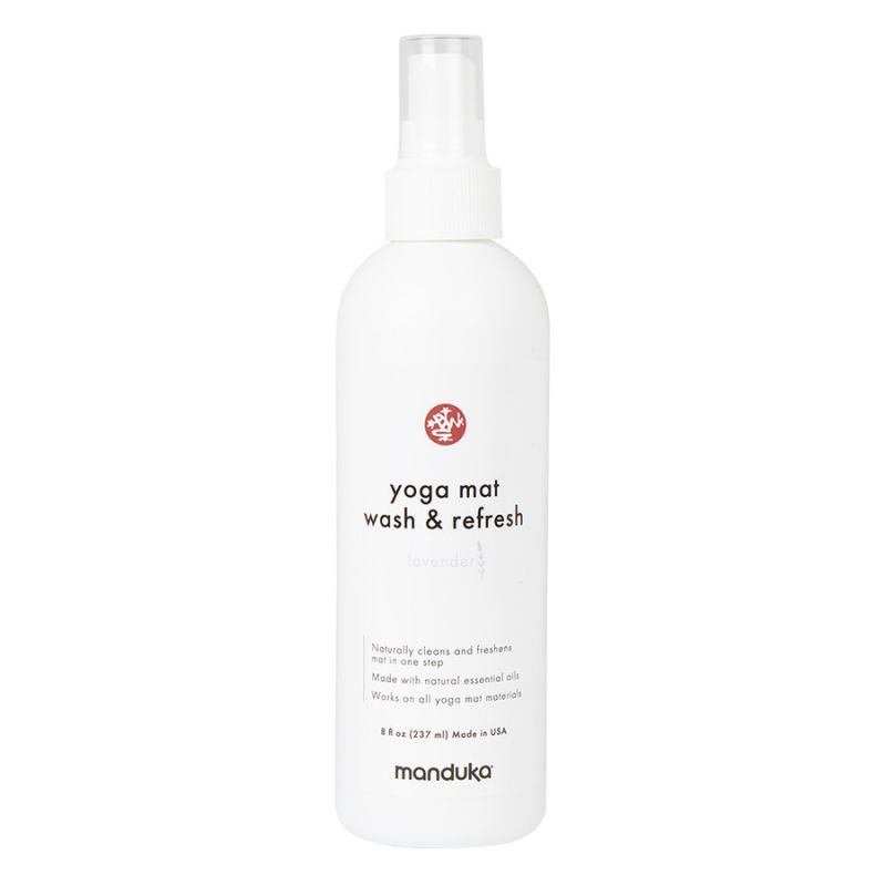 Jógaszőnyeg tisztító spray WASH & REFRESH - Lavender - Manduka (227ml)