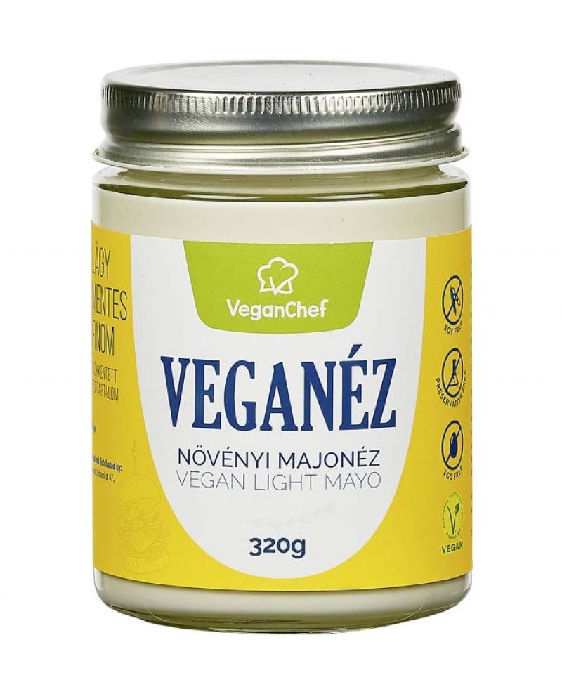 VeganChef Veganéz Növényi Majonéz üveges 320 g