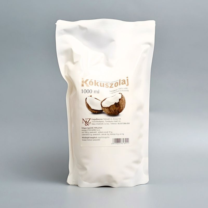 N&Z Kókuszolaj /tasakos/ 1000 ml