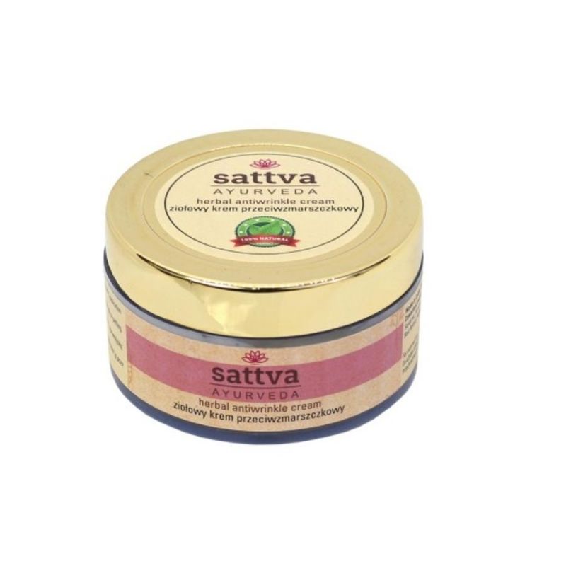 Gyógynövényes ránctalanító krém 50g - Sattva Ayurveda