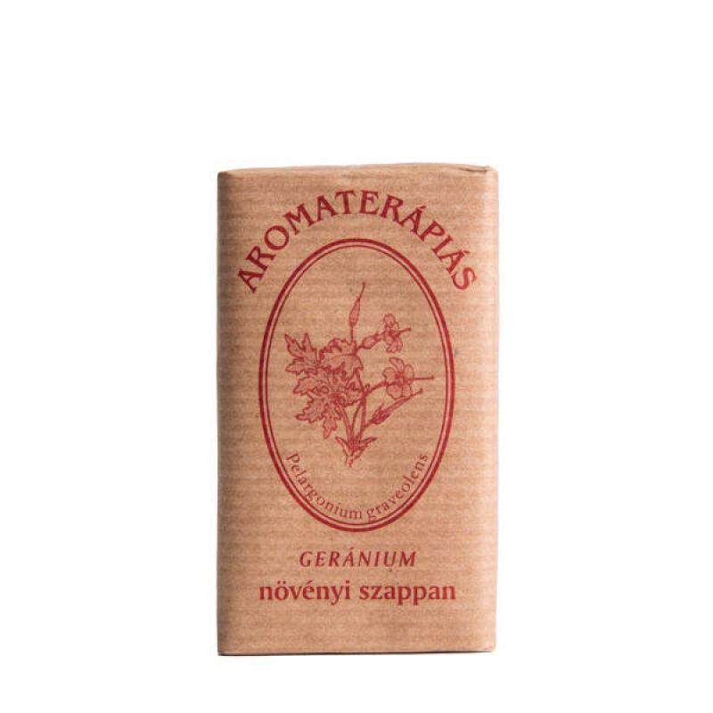 Tulasi aromaterápiás szappan, geránium, 90g