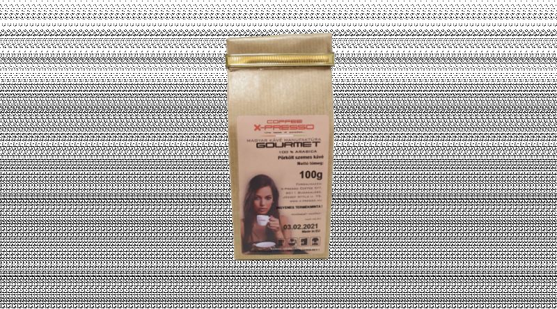 COFFEE X-PRESSO GOURMET – 100g, Szemes
