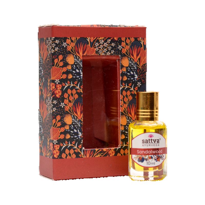 Szantálfa parfüm 10ml - Sattva Ayurveda