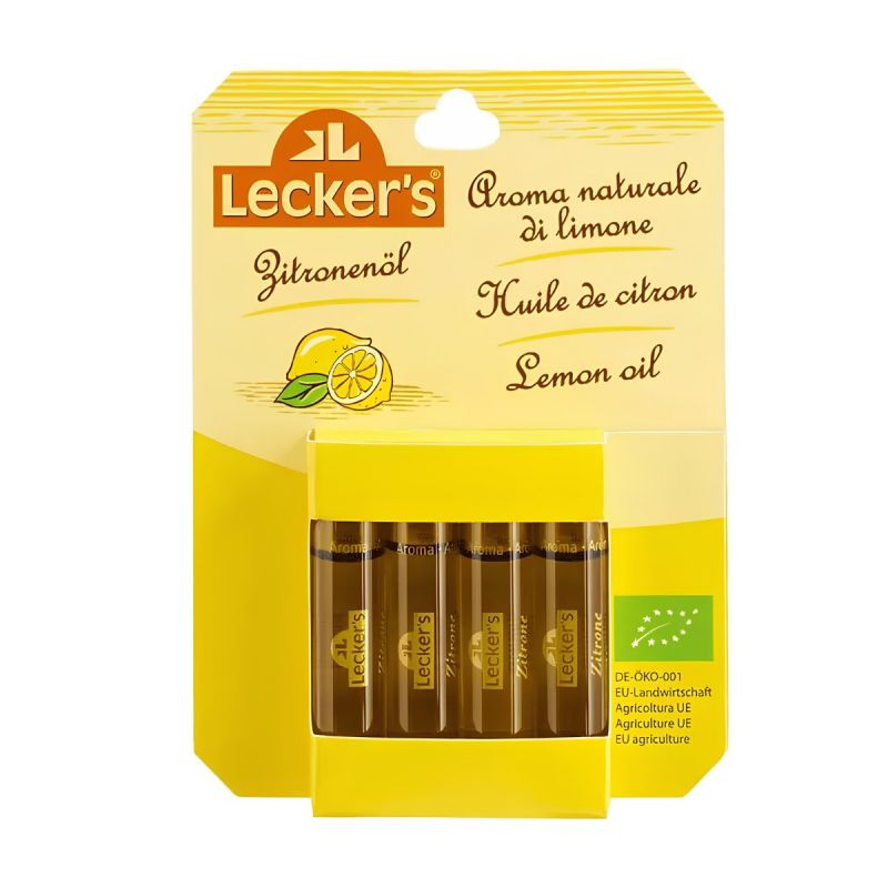 Leckers bio citromolaj étkezési 4x2 ml