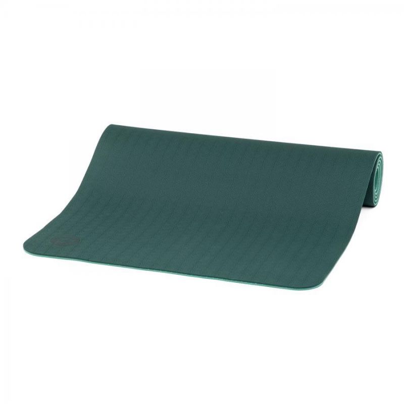 Lotus Pro jógaszőnyeg - Dark Green - Bodhi