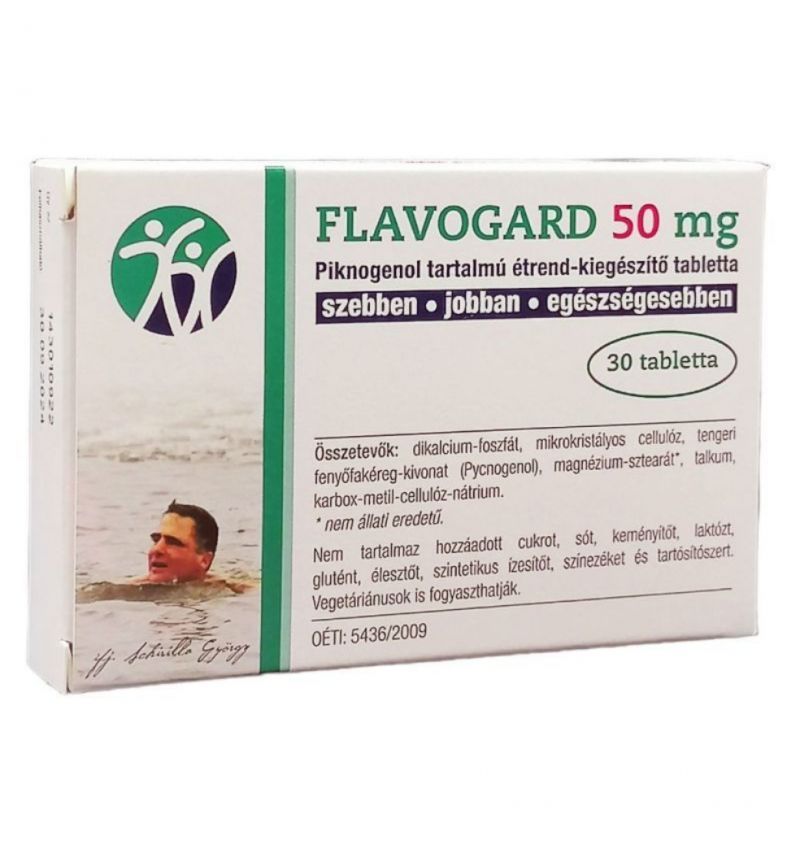 Flavogard 50 mg tabletta 30 db