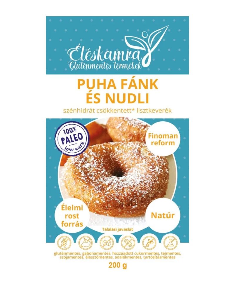 Éléskamra Puha fánk és nudli lisztkeverék 200 g
