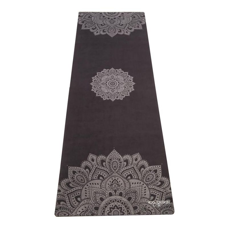 Jógaszőnyeg Combo Mat - Mandala Black / YogaDesignLab