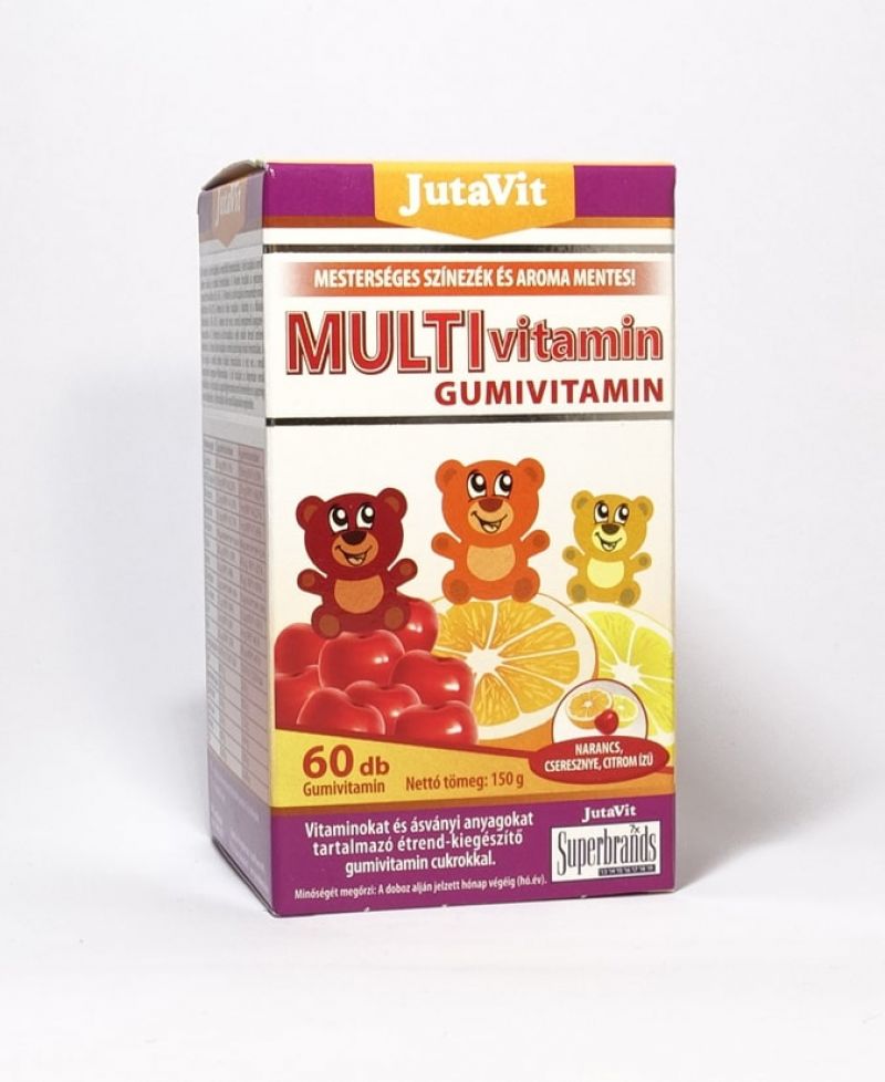 Jutavit Multivitamin Gumivitamin 60 db