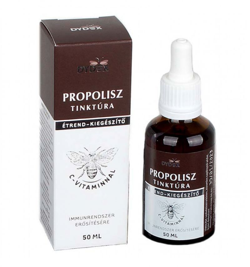 Dydex Propolisz tinktúra C-vitaminnal 50 ml