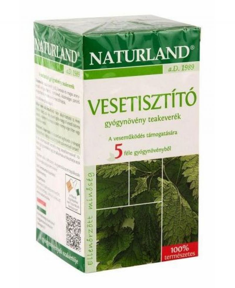 Naturland Vesetisztító teakeverék 20 db filter