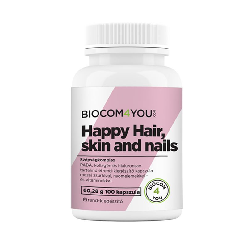 Happy Hair, Skin and Nails kapszula 100 db - Biocom