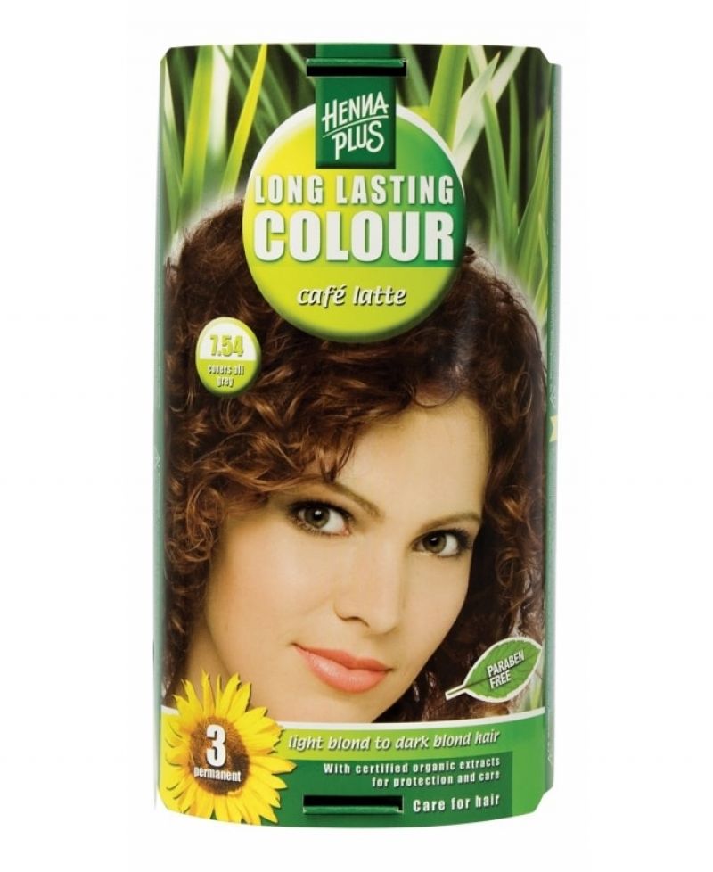 Hennaplus hajfesték 7.54 tejes kávé 100 ml