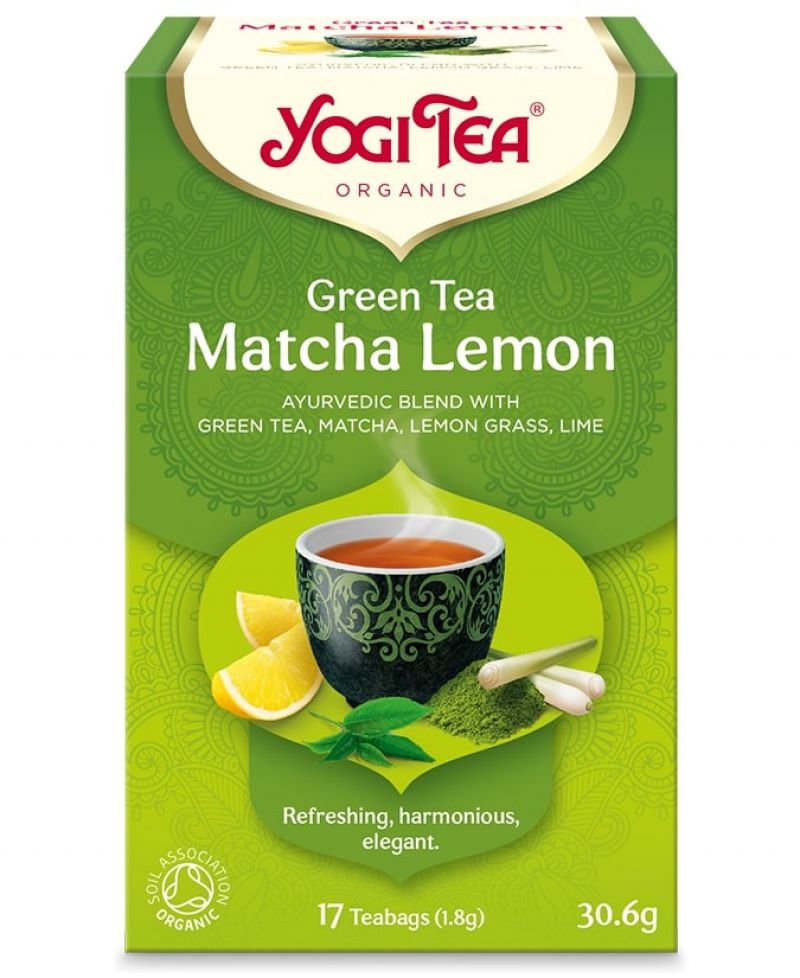 Yogi Tea Zöld matcha-citrom bio 17 db