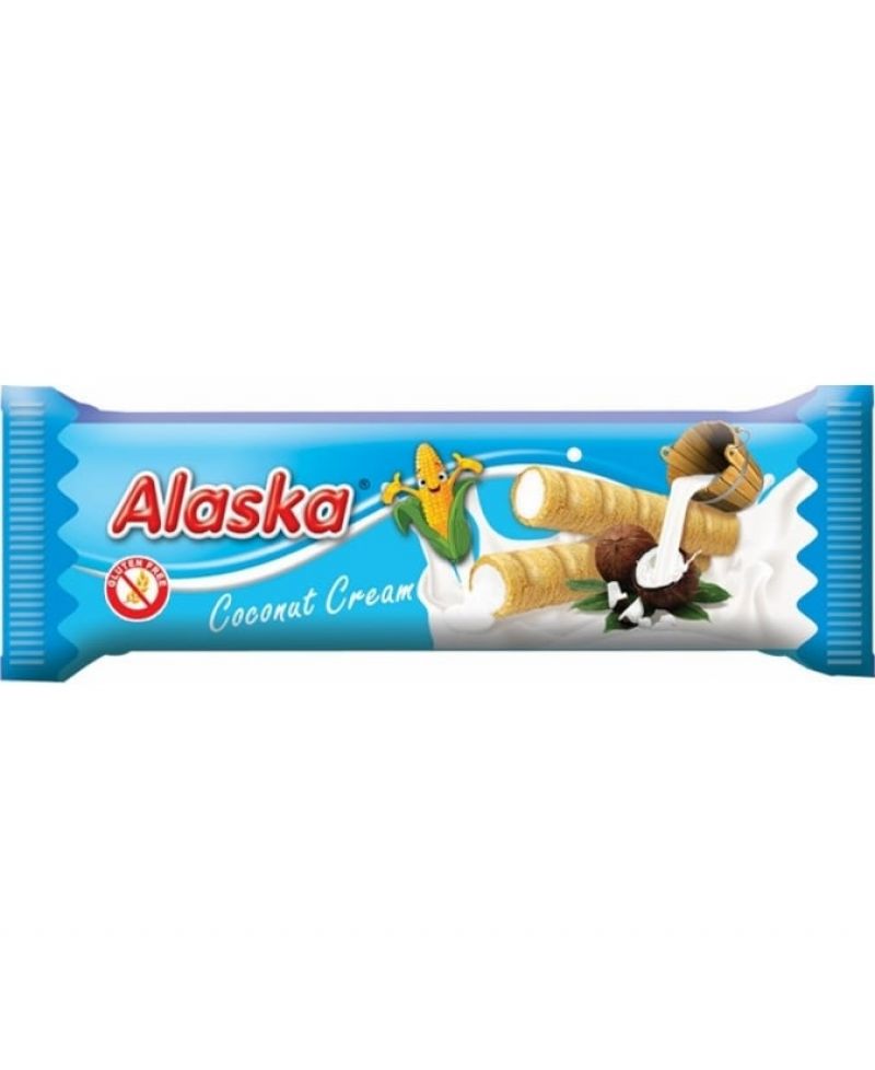 Alaska Kókusz ízű krémes kukoricarudacska 18 g