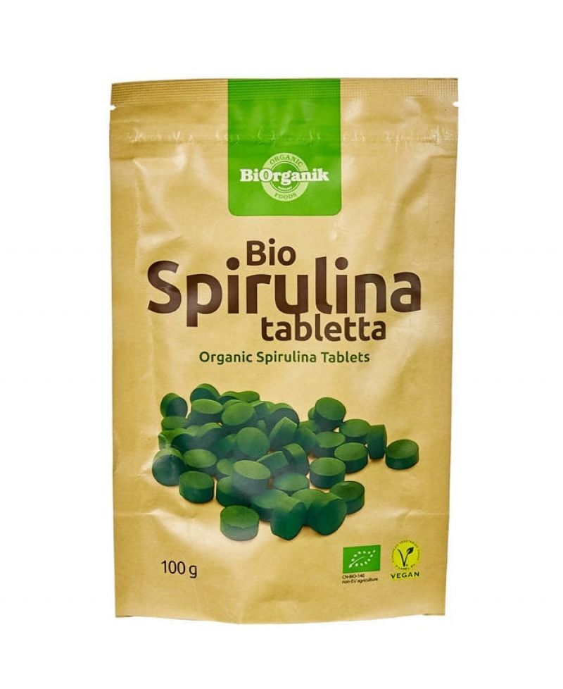 Biorganik Bio Spirulina Tabletta 100 g