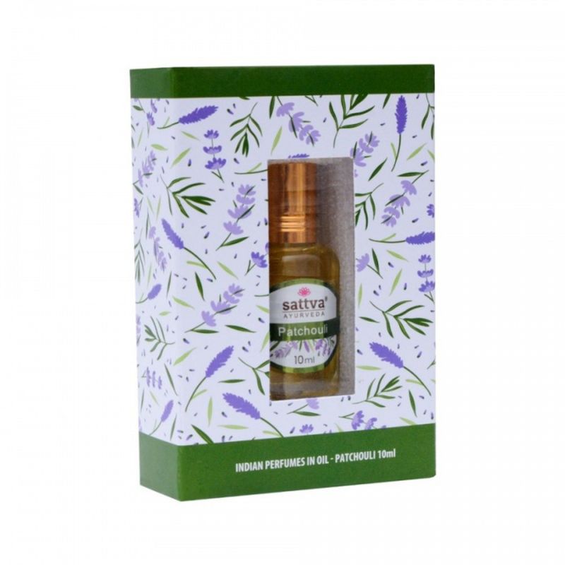 Patchouli MINDENMENTES golyós parfüm 10ml - Sattva Ayurveda