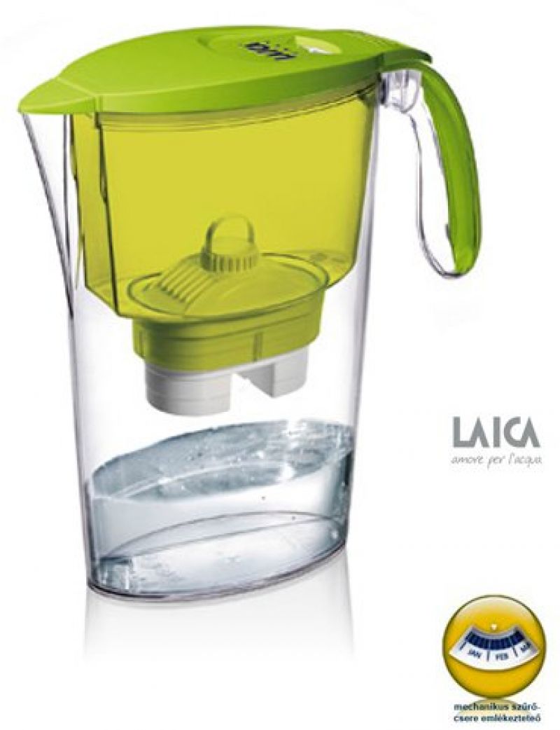 Laica Clear Line Kancsó+1 filter zöld 2250 ml