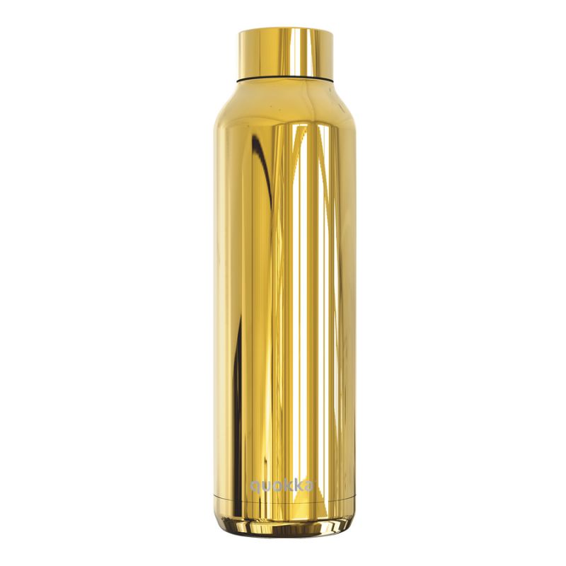 Hőtartó fémkulacs Solid - Sleek gold 630 ml - Quokka