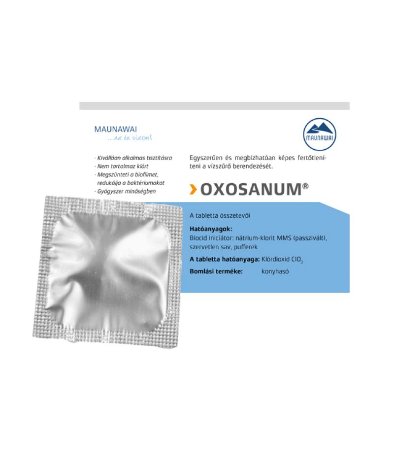Oxosanum - fertőtlenítő tabletta