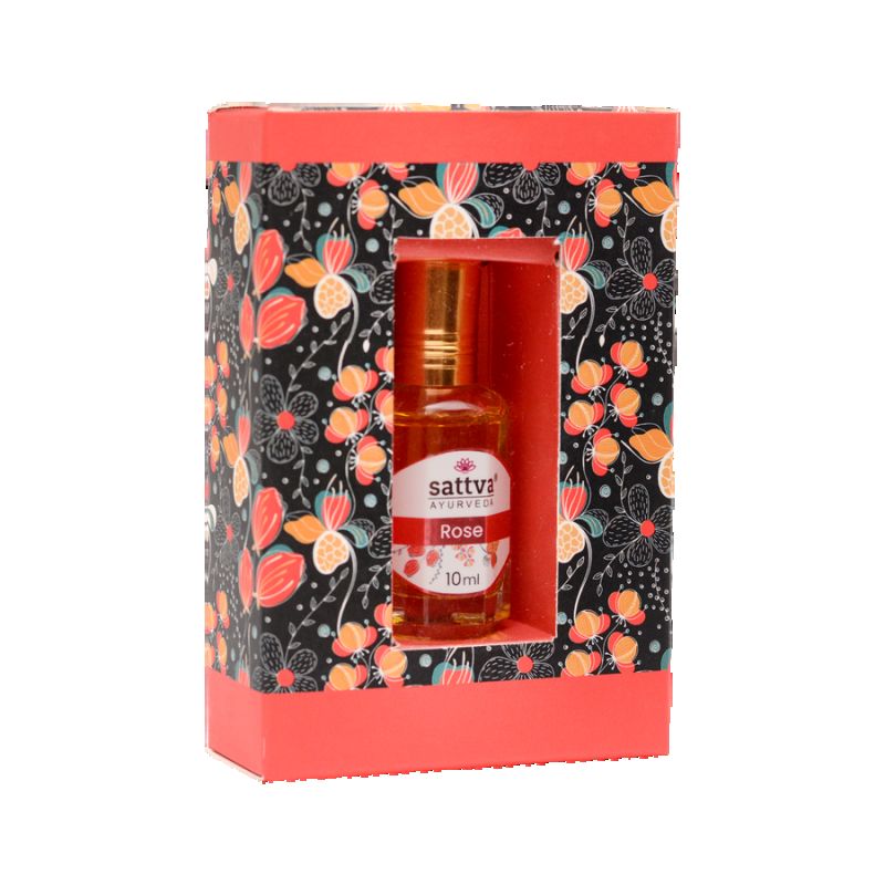 Rózsa parfüm 10ml - Sattva Ayurveda