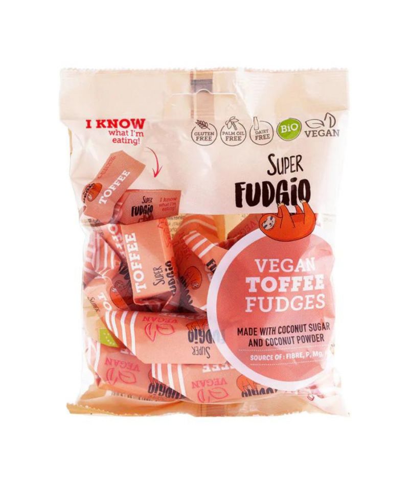Super Fudgio Bio Tejmentes Toffee ízű karamella 150 g