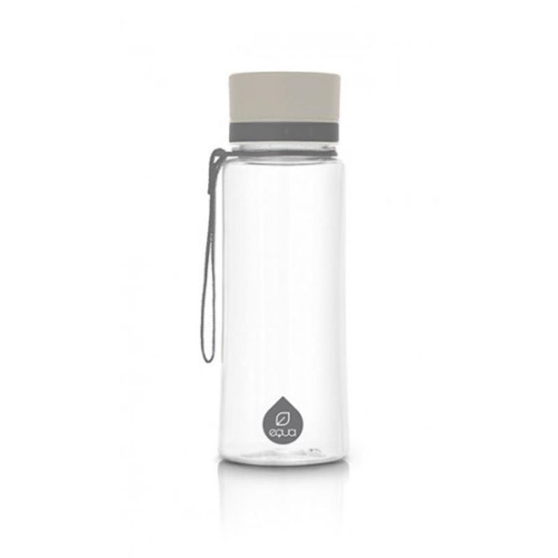 BPA mentes műanyag kulacs 600ml - Plain Grey - Equa