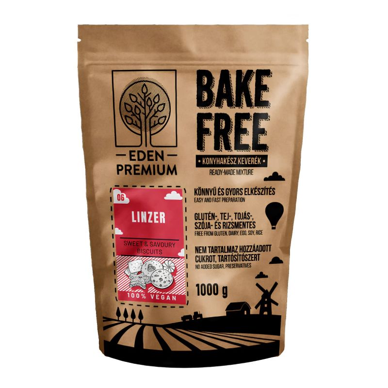 Éden Prémium Bake-Free Linzer Lisztkeverék 1000 g