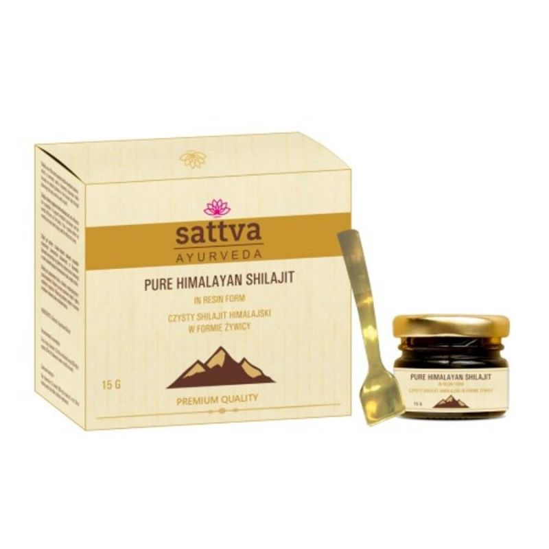 Tiszta himalájai Shilajit 15g - Sattva Ayurveda