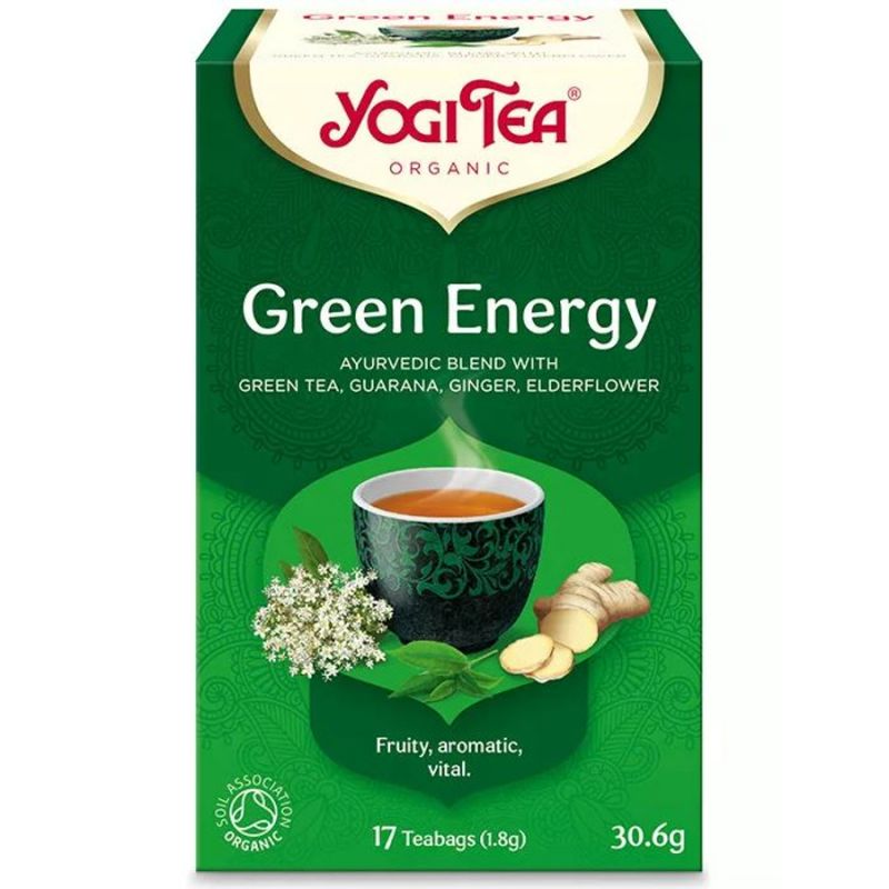Energizáló bio zöld tea - Yogi Tea