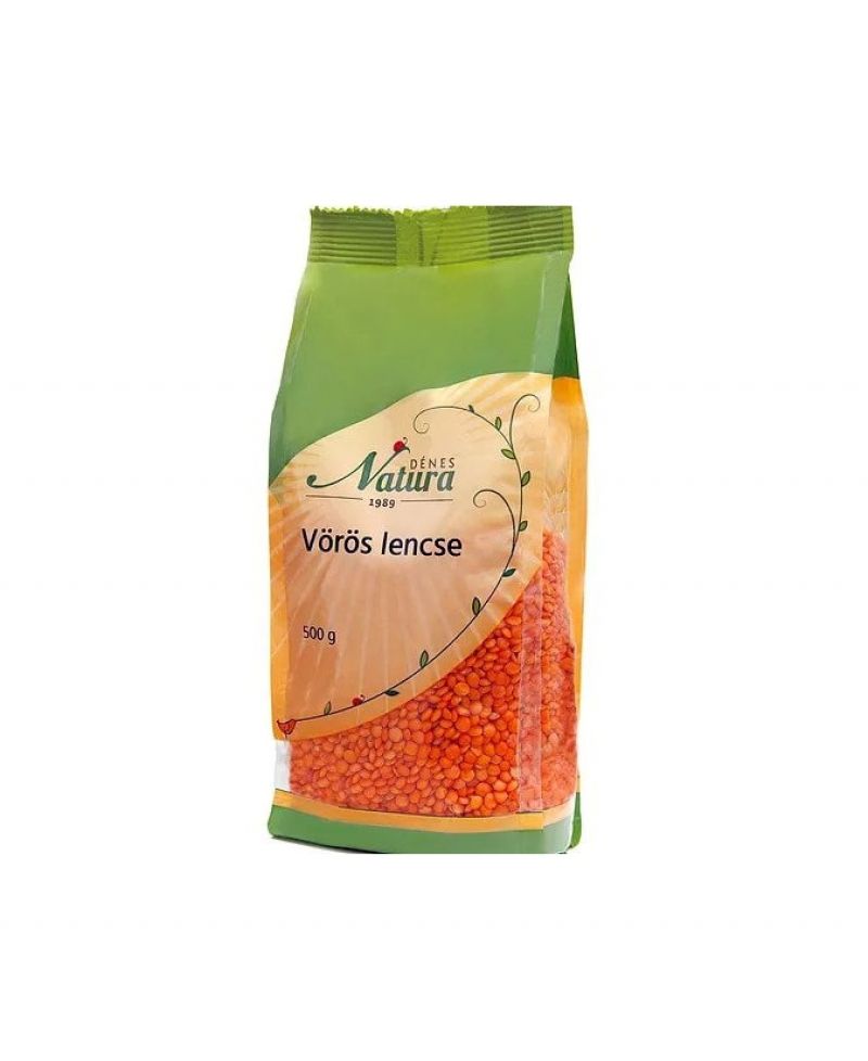 Natura Vörös Lencse 500 g