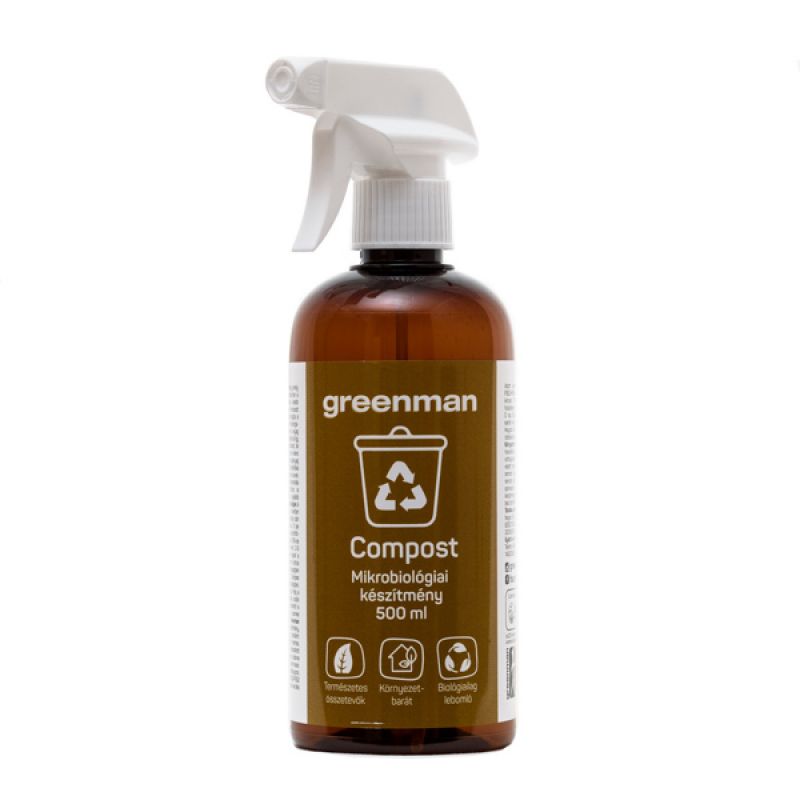 Greenman Starter spray, komposztáláshoz, 500ml