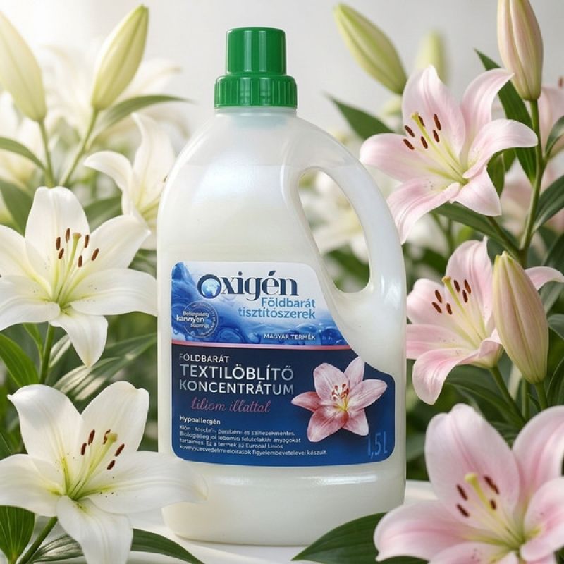 Oxigén földbarát öblítő koncentrátum, liliom, 1,5l