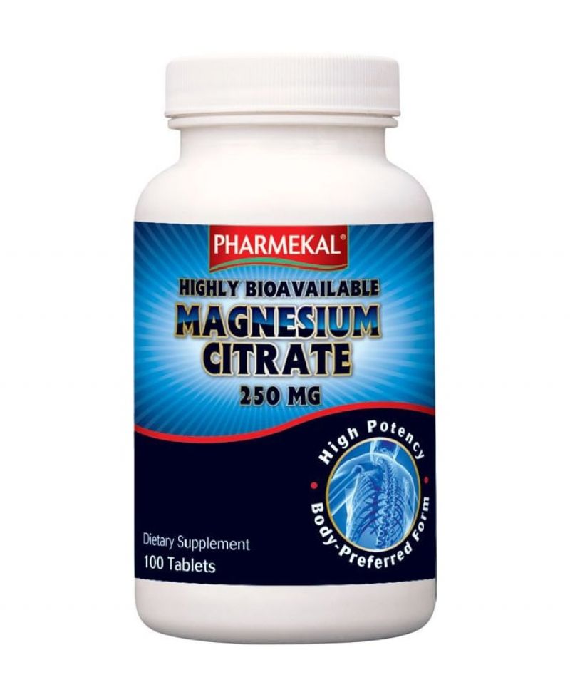 Pharmekal Magnézium-citrát 250 mg tabletta (100 db)