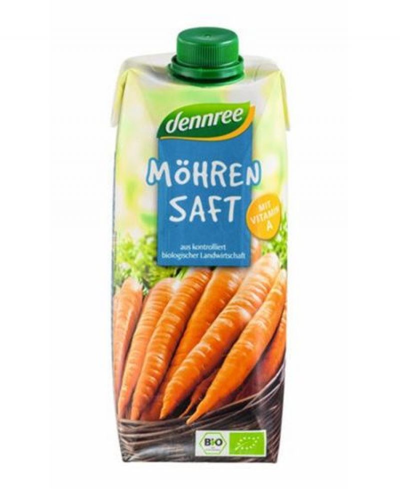 Dennree Bio Sárgarépalé 500 ml