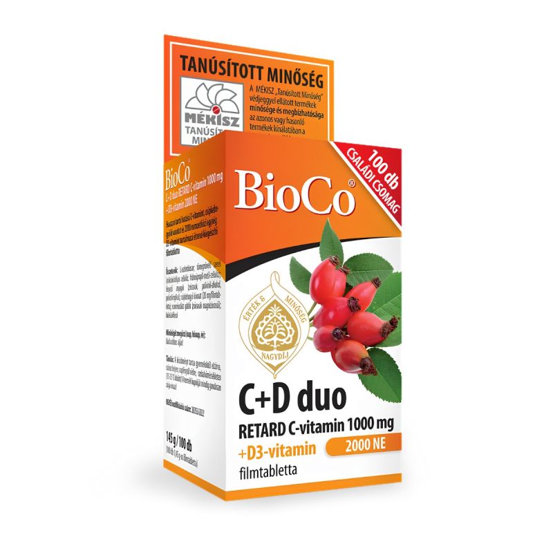 Bioco C+D Duo 2000 NE filmtabletta 100 db