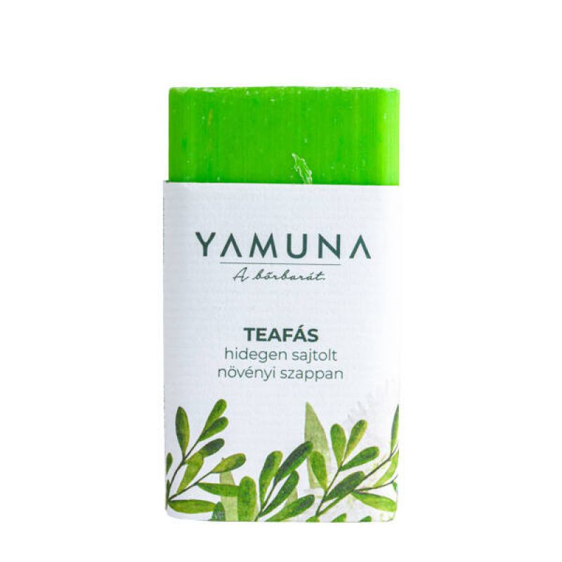 Yamuna hidegen sajtolt növényi szappan, teafa, 110g