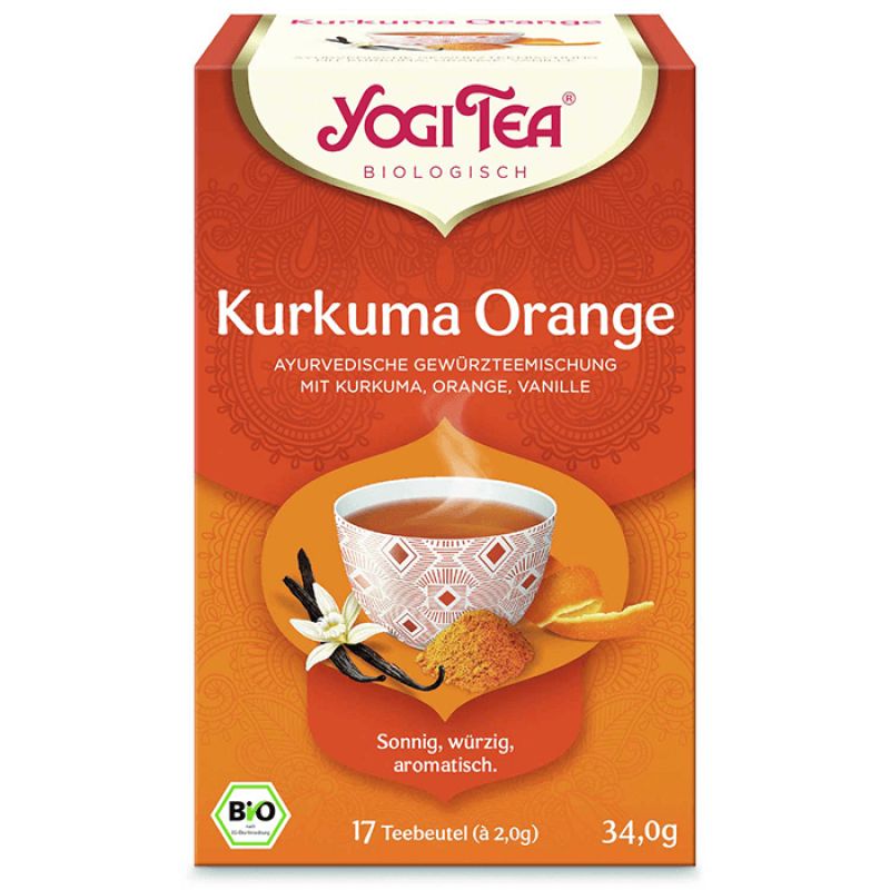 Yogi Tea® – Kurkuma narancs bio tea