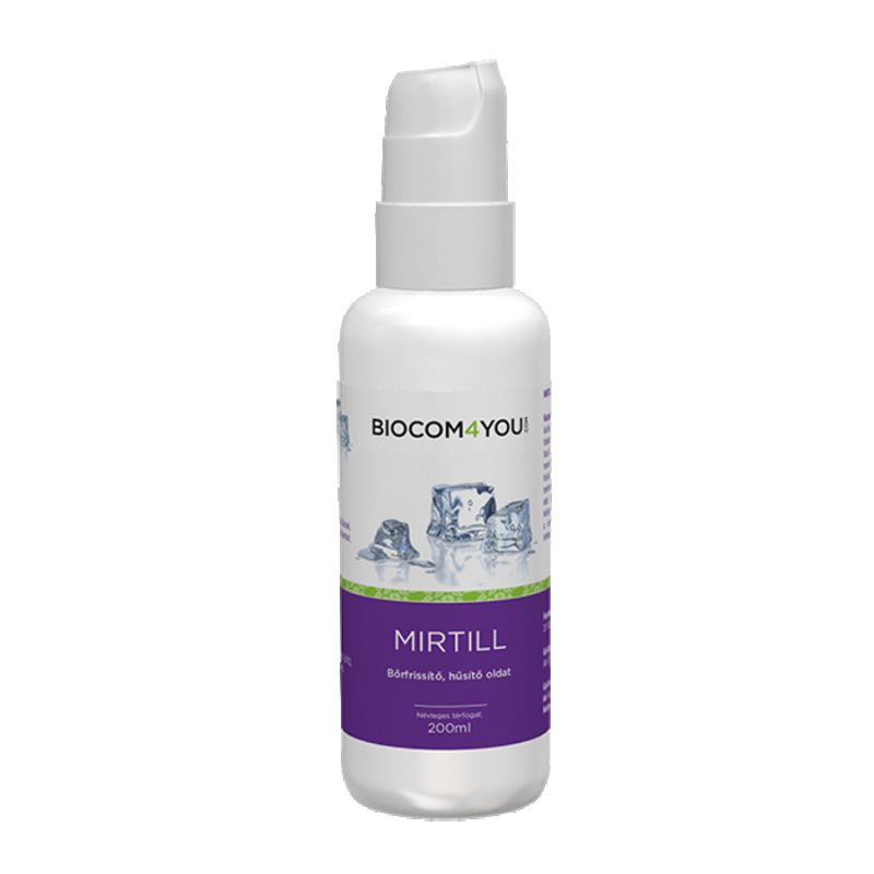 Mirtill Bőrfrissítő hűsítő oldat (Spray) 200 ml - Biocom