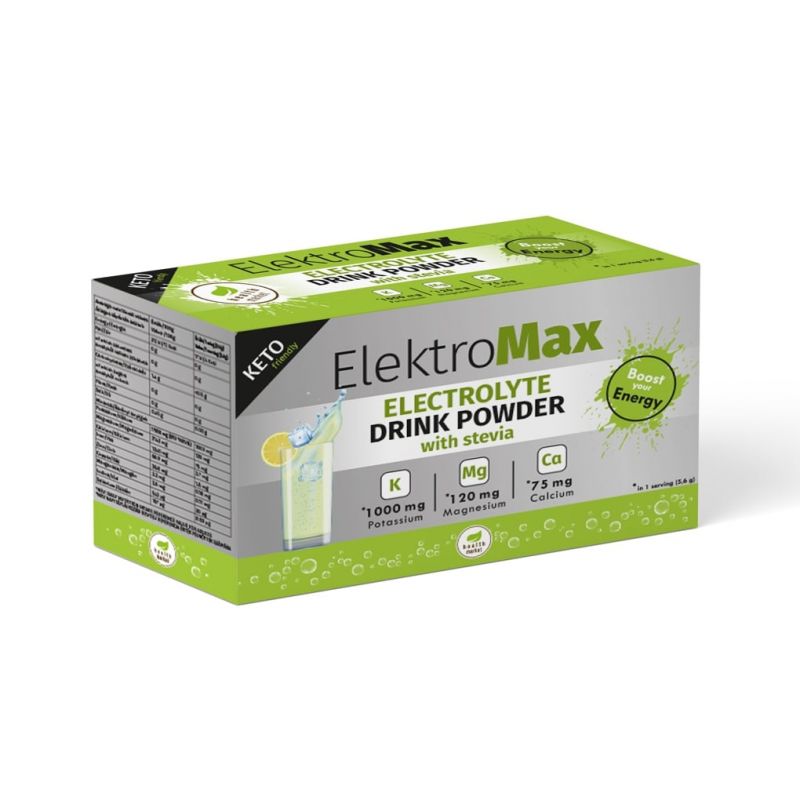 Health Market Elektromax citrom ízű italpor 30 db