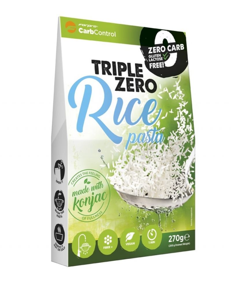 CarbControl Triple Zero Pasta Rice 270 g