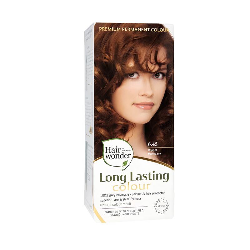 Hairwonder Long Lasting Colour 6.45 Rézmahagóni - Hennaplus 100 ml