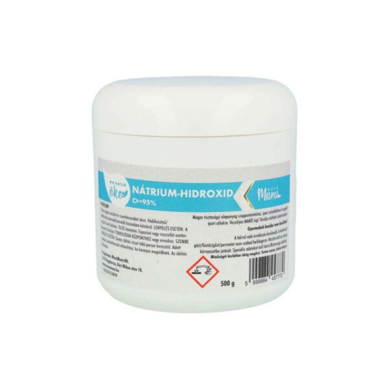 Mosómami nátrium-hidroxid, NaOH, 500g