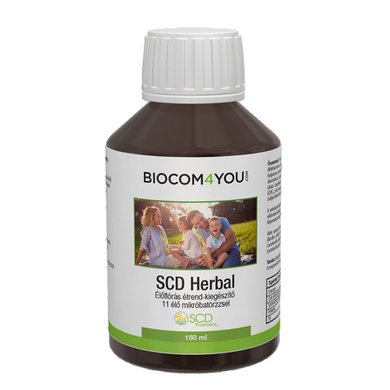 SCD Herbal - Probiotikus ital 150 ml - Biocom