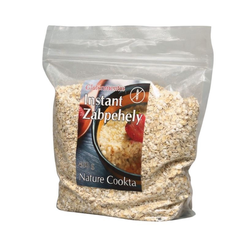 Nature Cookta Gluténmentes Instant Zabpehely 400 g