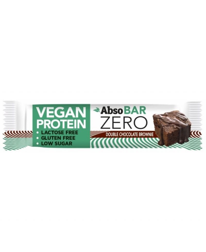 AbsoBar Zero fehérje szelet Dupla Csokoládés Brownie 40 g